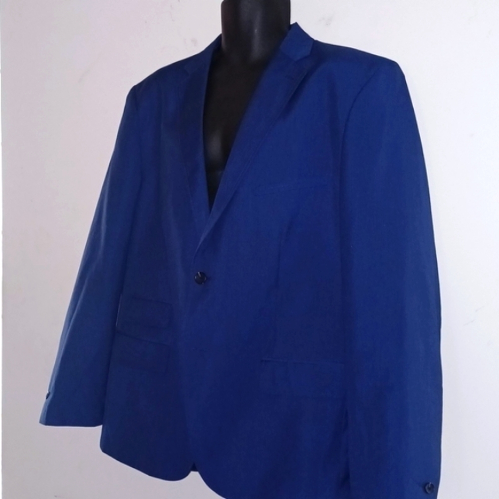 GOODALE Dark Blue Blazer / Sportcoat, 2XL/46L